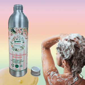 Natural Shampoo with Argan and Rosemary Oil | Plastic Free | Vegan