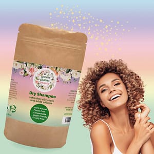 Natural Dry Shampoo Powder Refill Pouch | Plastic Free | Talc & Benzene FREE