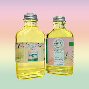 Castor Oil Twin Pack | Shine & Grow Hair Oil & Finest Pure Cold Pressed | Hexane Free