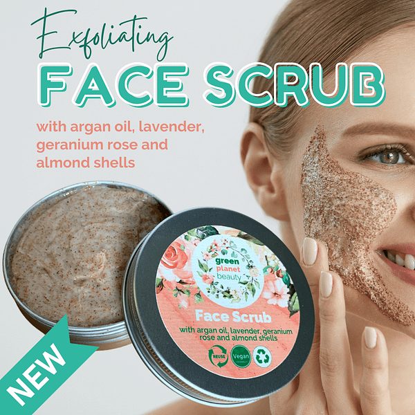 Exfoliating Face Scrub - Vegan | Plastic Free - Image 2