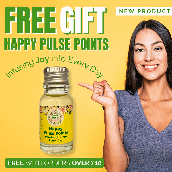 Happy Pulse Points Oil | Essential Oil Blend | Plastic Free | Vegan - Image 2