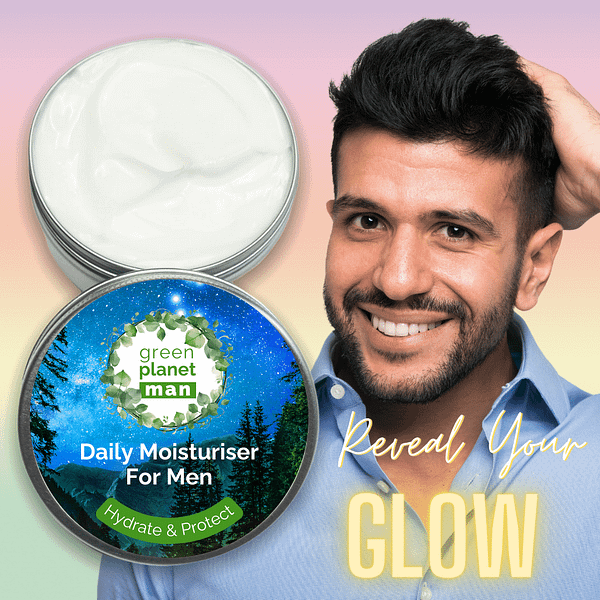 Daily Moisturiser For Men - Plastic Free | Vegan