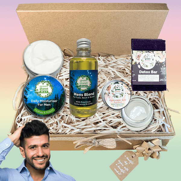 Men's Skin Care Set - Plastic Free | Vegan