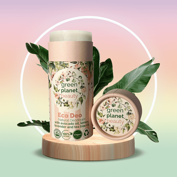 Aluminium Free Natural Deodorant | Plastic Free | Vegan