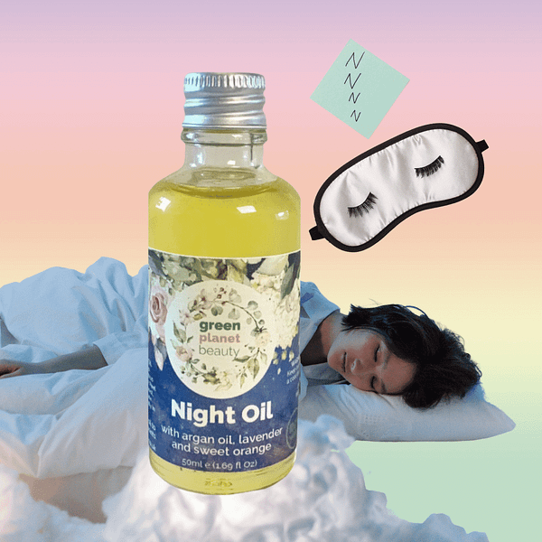 Night Oil With Lavender & Sweet Orange | Plastic Free | Vegan