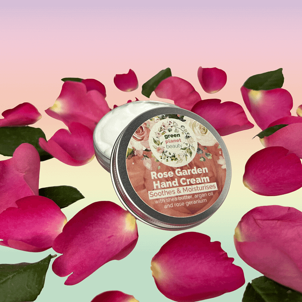 Plastic Free Hand Cream Rose Garden